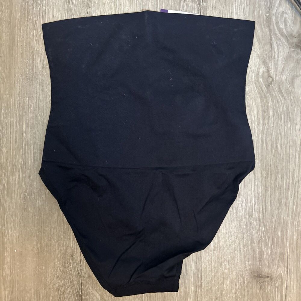 Empetua Womens XL High Waisted Shaper Panty Brief Set of 2 Black Seamless NWT - Picture 6 of 12